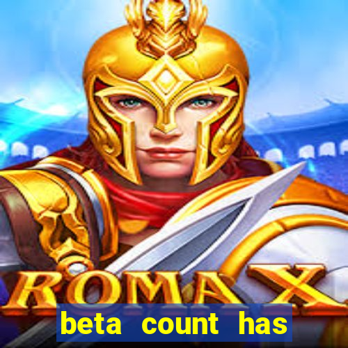 beta count has changed pt br